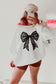 Coquette Bow Halloween Sweatshirt