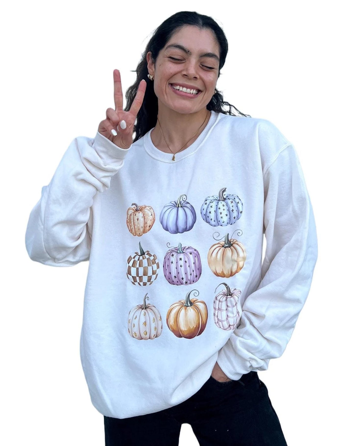 Pumpkin  Graphics Sweatshirt