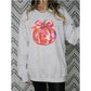 Retro Fall Pumpkin Coquette Sweatshirt