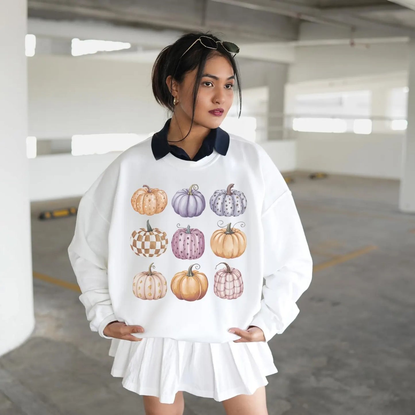 Pumpkin  Graphics Sweatshirt