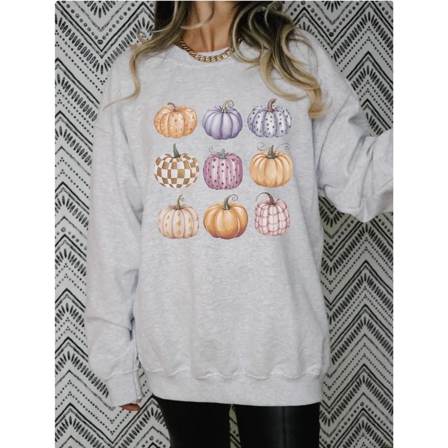 Pumpkin  Graphics Sweatshirt