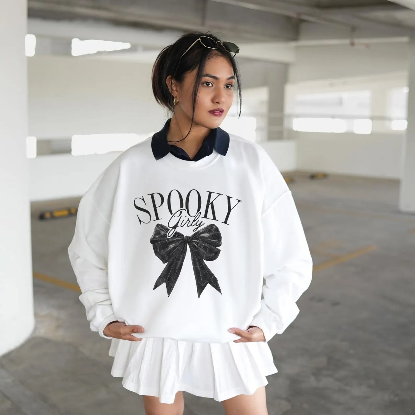 Spooky Girly Sweatshirt