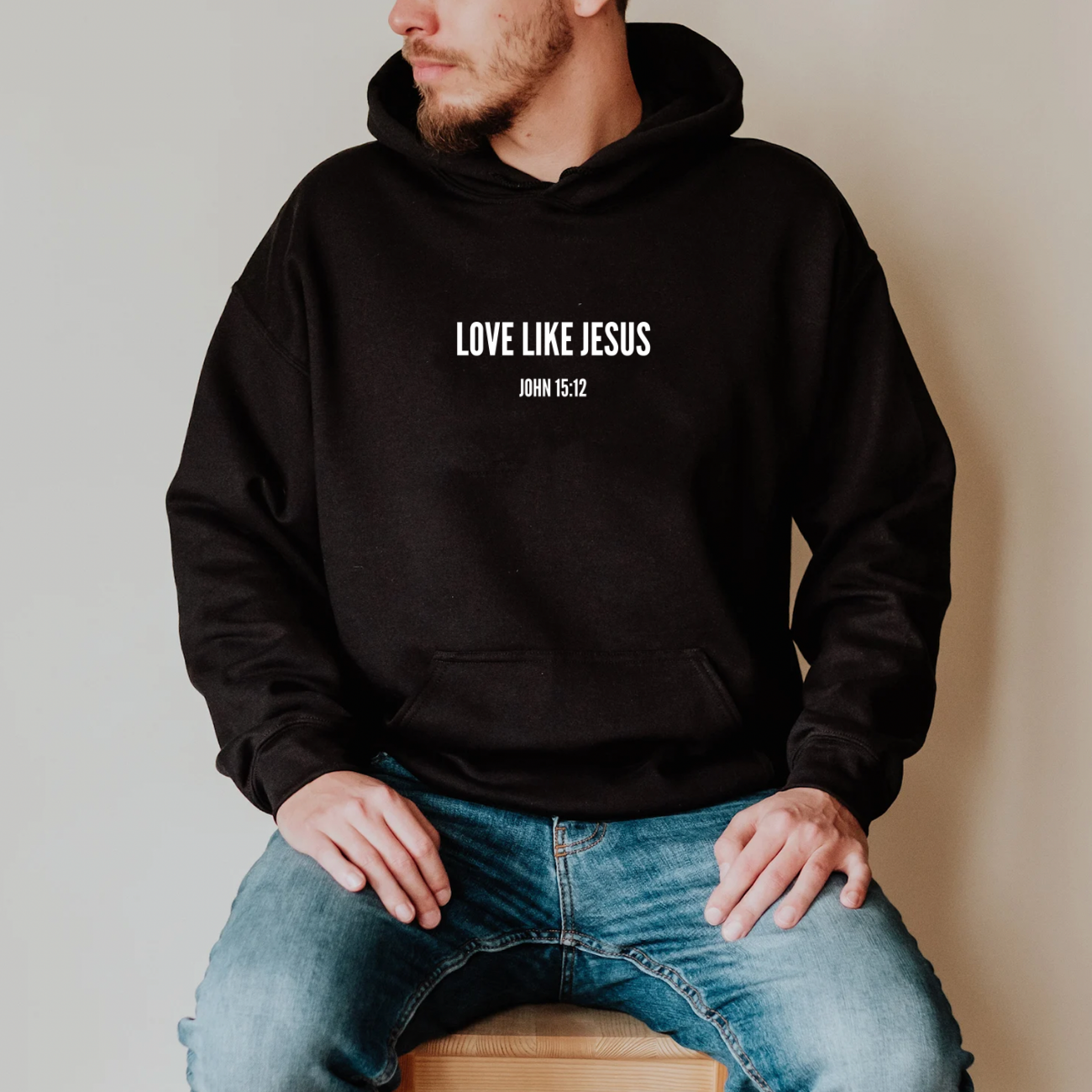 good good vibes, Mental health, Christian Apparel, Jesus Hoodie, Faith Hoodie, Trendy Hoodie, John 15 Hoodie