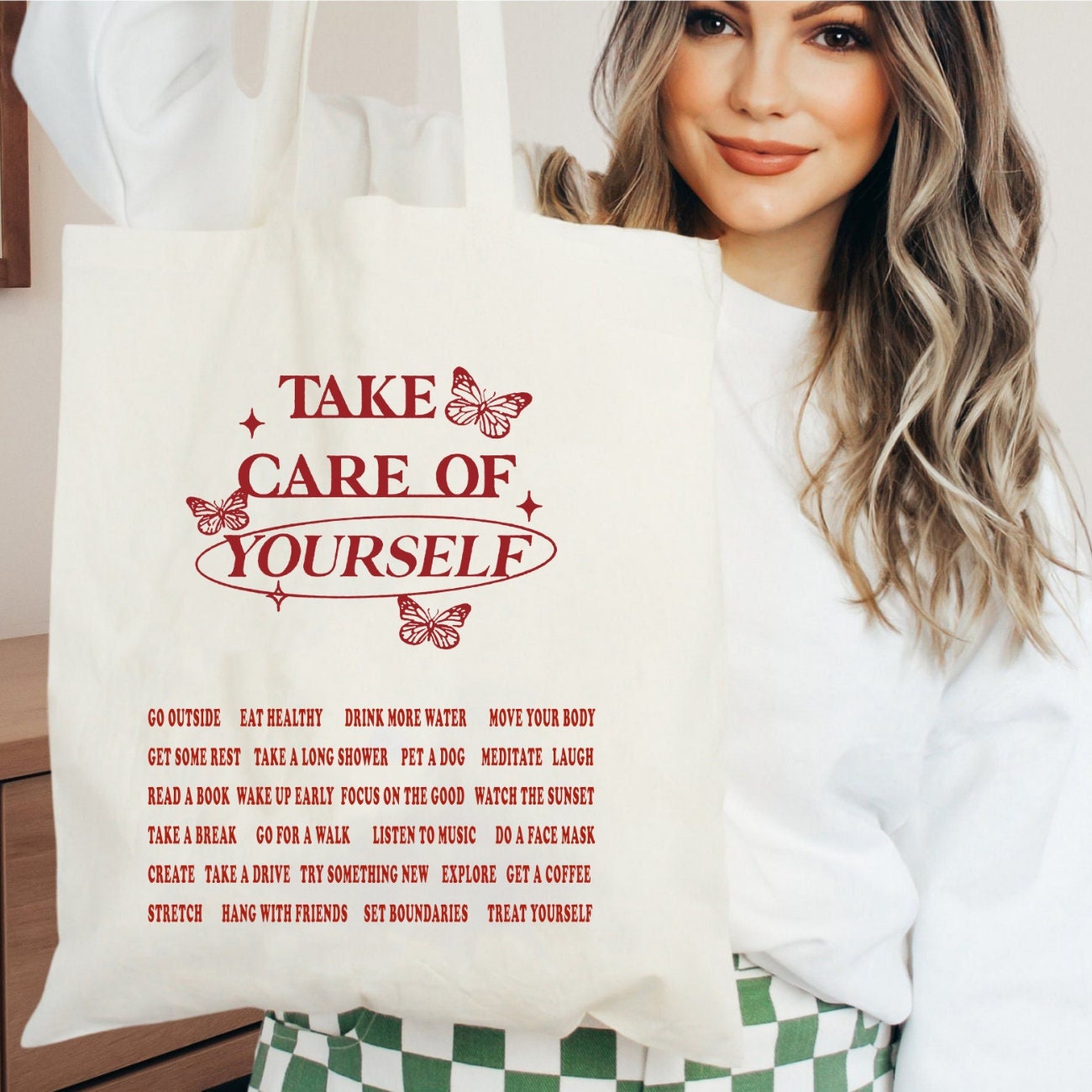 Love Yourself Tote Bag – CourageousOneCo